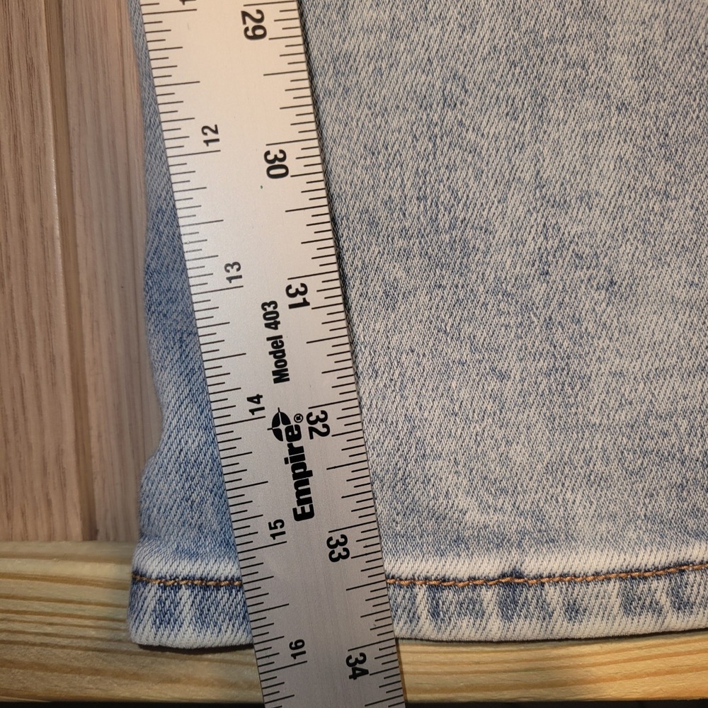 Hidden Jeans Los Angeles Light Wash High Rise Flare Denim Jeans Womens Size 28 - Picture 6 of 10